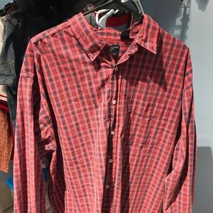 Vintage (2001-2002) Red American Eagle Shirt XL